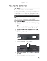 Preview for 79 page of Gateway M-6750h Reference Manual