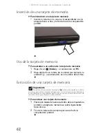 Preview for 70 page of Gateway M-6801mT Guía De Referencia