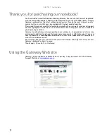 Preview for 8 page of Gateway M-6821b User Manual