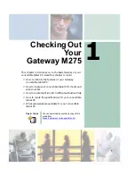 Preview for 9 page of Gateway M275 Manual