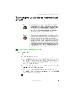 Preview for 57 page of Gateway M275 User Manual