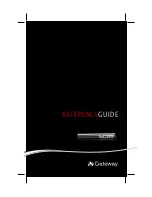 Preview for 1 page of Gateway M465 Reference Manual