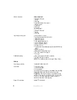 Preview for 4 page of Gateway M505 Specifications