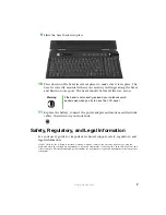 Предварительный просмотр 7 страницы Gateway M675 Replacement Manual