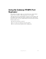 Gateway M675 User Manual preview