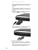 Предварительный просмотр 62 страницы Gateway MC73 Reference Manual