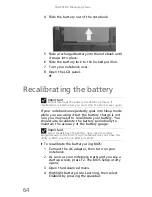 Предварительный просмотр 70 страницы Gateway MC73 Reference Manual