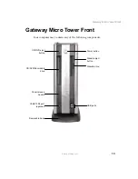 Preview for 21 page of Gateway Micro Tower User Manual