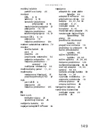 Preview for 157 page of Gateway ML6227v (Slovakian) Referenčná Príručka