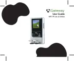 Gateway MP3 Photo Jukebox User Manual предпросмотр