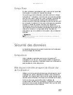 Preview for 95 page of Gateway MT6704h Manuel De L'Utilisateur