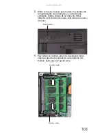 Предварительный просмотр 111 страницы Gateway MX6002m (Spanish) Guía De Referencia