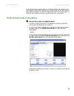 Предварительный просмотр 82 страницы Gateway MX6110m Guía Del Usuario