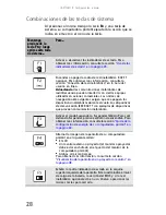 Preview for 36 page of Gateway MX6243m (Spanish) Documentación Del Hardware