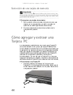 Preview for 52 page of Gateway MX6243m (Spanish) Documentación Del Hardware