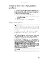 Preview for 83 page of Gateway MX6243m (Spanish) Documentación Del Hardware