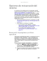 Preview for 85 page of Gateway MX6243m (Spanish) Documentación Del Hardware