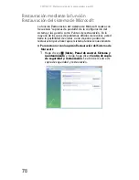 Preview for 86 page of Gateway MX6243m (Spanish) Documentación Del Hardware