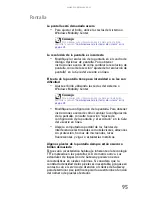 Preview for 103 page of Gateway MX6243m (Spanish) Documentación Del Hardware