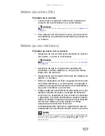 Preview for 115 page of Gateway MX6243m (Spanish) Documentación Del Hardware