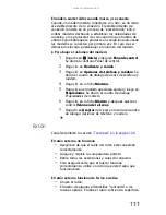 Preview for 119 page of Gateway MX6243m (Spanish) Documentación Del Hardware