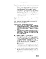 Preview for 121 page of Gateway MX6243m (Spanish) Documentación Del Hardware