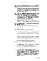 Preview for 123 page of Gateway MX6243m (Spanish) Documentación Del Hardware