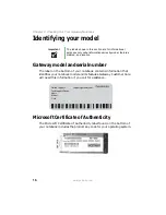 Preview for 22 page of Gateway MX6650 - Pentium M 1.86 GHz User Manual