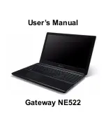 Gateway NE522 User Manual preview