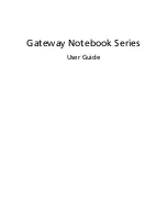 Gateway Notebook Series User Manual preview