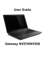 Gateway NV55S User Manual preview