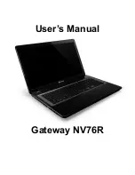 Preview for 3 page of Gateway NV76R User Manual