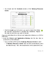 Preview for 69 page of Gateway NV76R User Manual