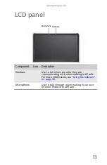 Предварительный просмотр 19 страницы Gateway NV7802u - NV - Core 2 Duo 2.2 GHz Reference Manual