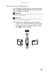 Предварительный просмотр 53 страницы Gateway NV7802u - NV - Core 2 Duo 2.2 GHz Reference Manual