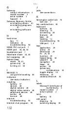 Предварительный просмотр 136 страницы Gateway NV7802u - NV - Core 2 Duo 2.2 GHz Reference Manual