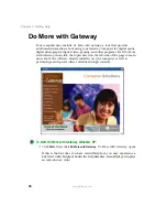 Предварительный просмотр 44 страницы Gateway Profile 4 User Manual