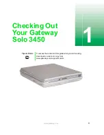 Предварительный просмотр 7 страницы Gateway Solo 3450 User Manual