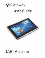 Preview for 1 page of Gateway TAB TP User Manual