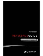 Gateway UC73 Reference Manual preview