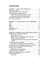 Preview for 3 page of Gateway UC78 Reference Manual