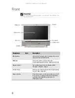 Preview for 12 page of Gateway ZX2300 Reference Manual