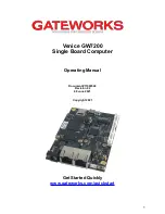 GATEWORKS Venice GW720 Operating Manual preview