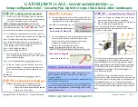 Предварительный просмотр 6 страницы GATOR JAWN 1BMNv6-25 Assembly And Setup Instructions