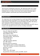 Preview for 2 page of Gator C05EV00009 Product User Manual