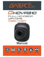 Gator GHDVR310 Manual preview