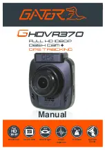 Preview for 1 page of Gator GHDVR370 Manual