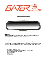 Gator GRM430EM User Manual preview