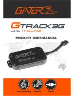 Gator GTRACK3G User Manual preview