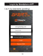 Preview for 14 page of Gator GTRACK3G User Manual